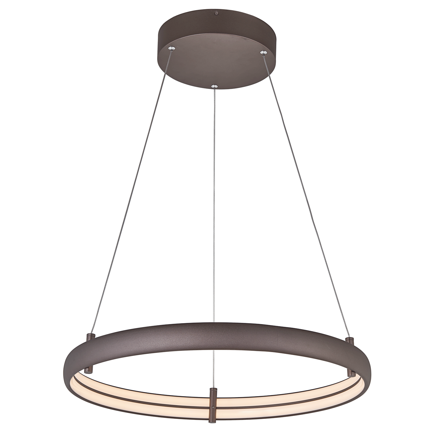 Abra Sling Small Dual LED Band Ring Pendant Bronze
