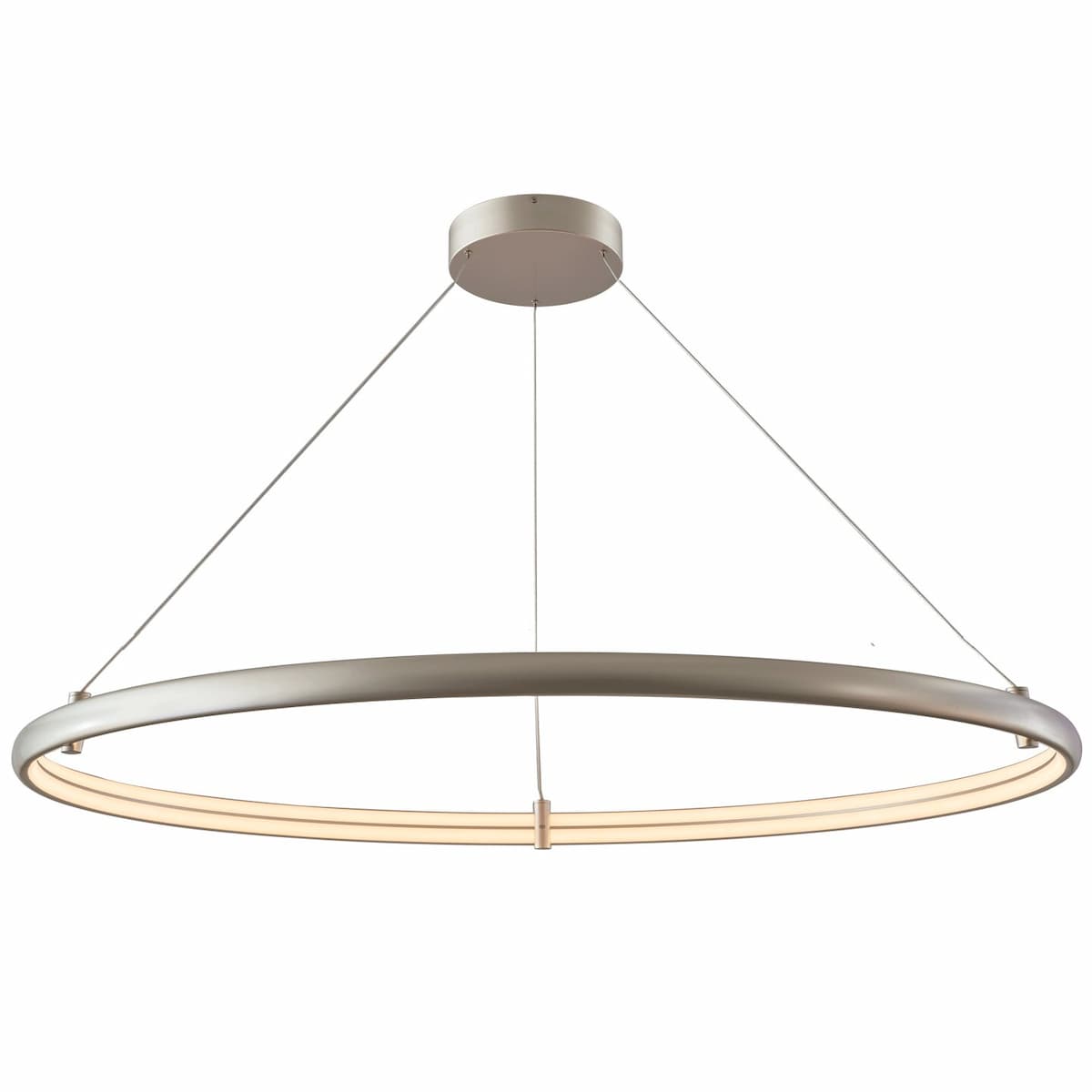 Abra Sling 10010PN XLarge dual LED band ring pendant light for modern residential and commercial interior lighting