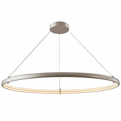 Abra Sling 10010PN XLarge dual LED band ring pendant light for modern residential and commercial interior lighting