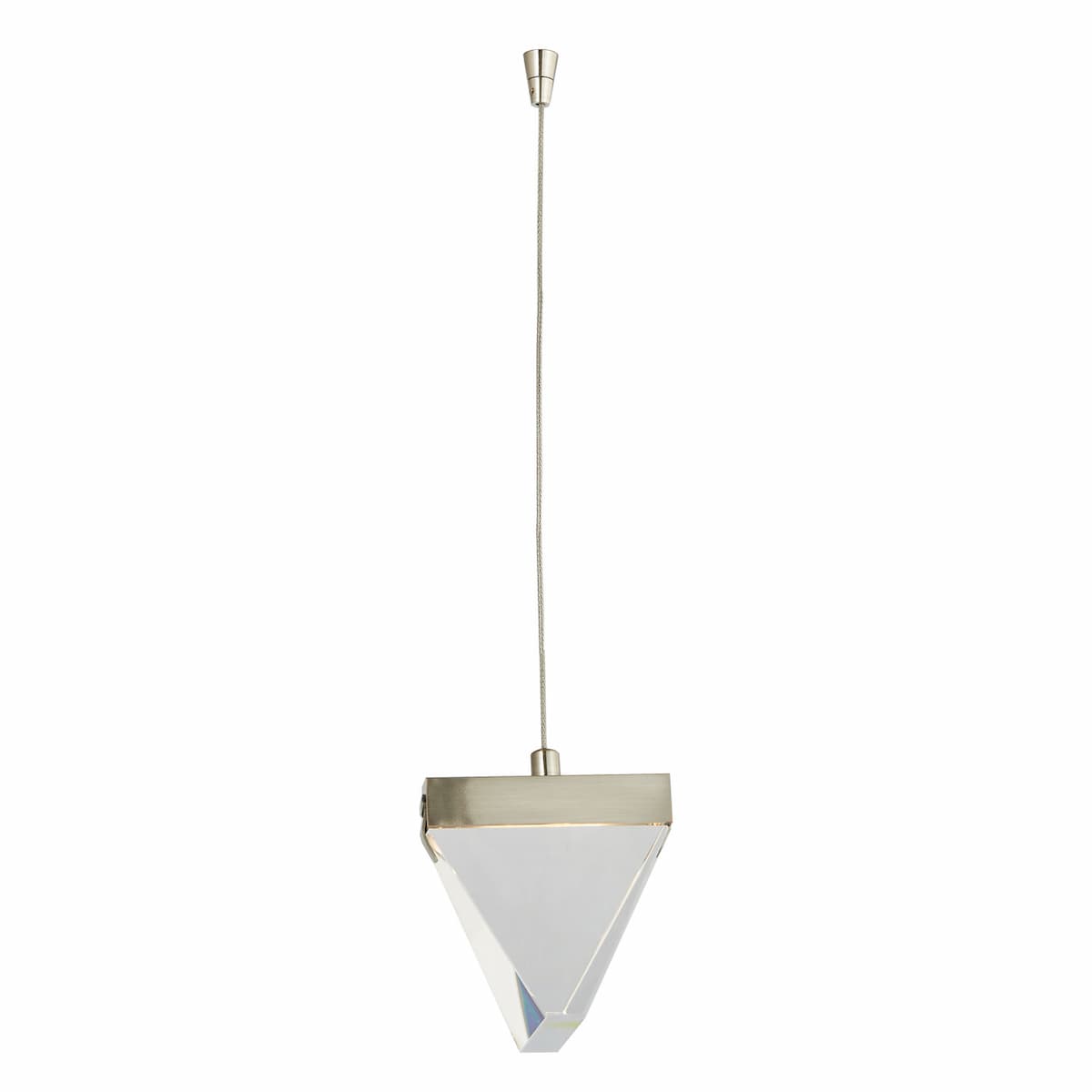 Abra Atlas 10069PN contemporary diamond pendant featuring a 120-inch suspension cord and Uni-Jack plug connection