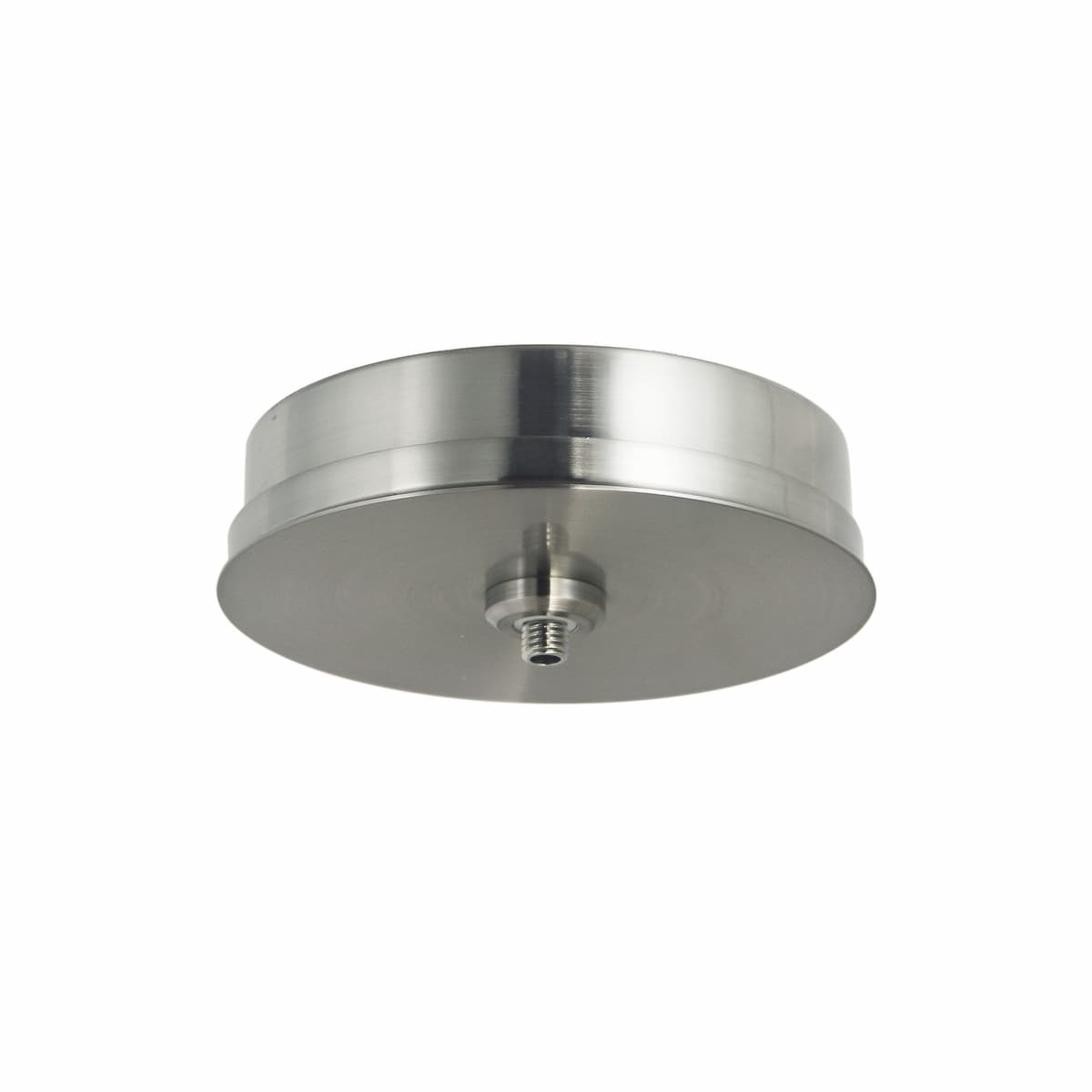 Abra Canopy 10080CP convertible flat or barrel ceiling canopy with Uni-Jack socket for modern pendant lighting installations
