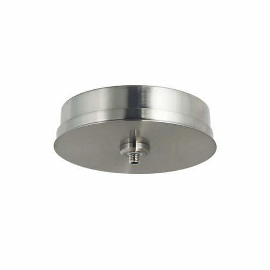 Abra Canopy 10080CP convertible flat or barrel ceiling canopy with Uni-Jack socket for modern pendant lighting installations
