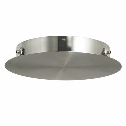 Abra Canopy 10081CP tri-port Uni-Jack canopy for multi-light pendant installations and modern ceiling lighting systems