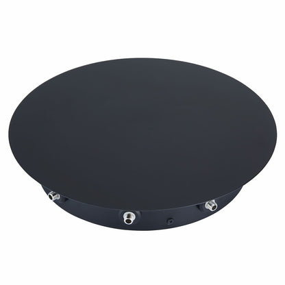 Abra 10083CP nine-port Uni-Jack canopy designed to support multiple pendant lights from a single ceiling mounting point