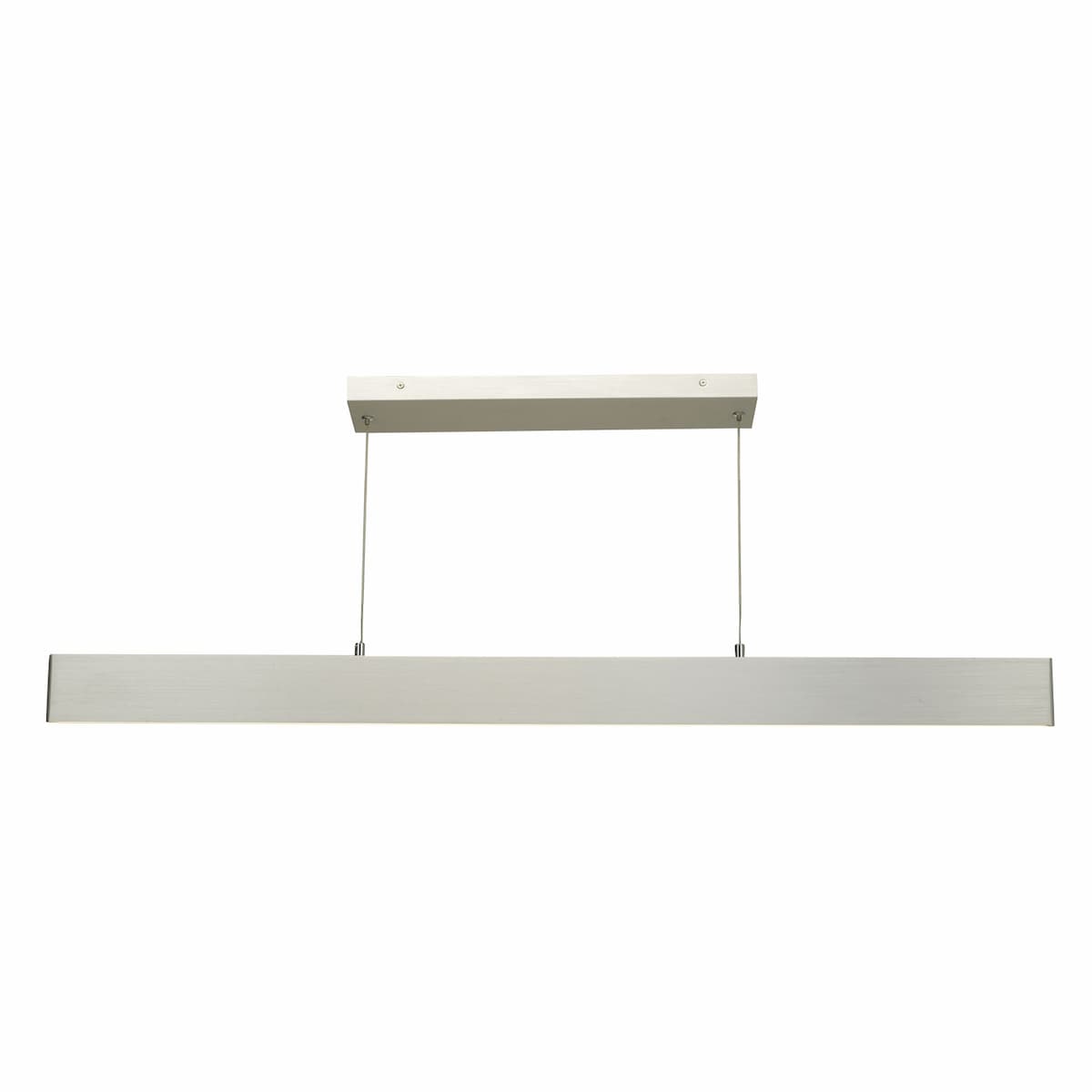 Abra Slim 10096PN 47-inch linear LED pendant featuring cable suspension and dual-direction up-down illumination