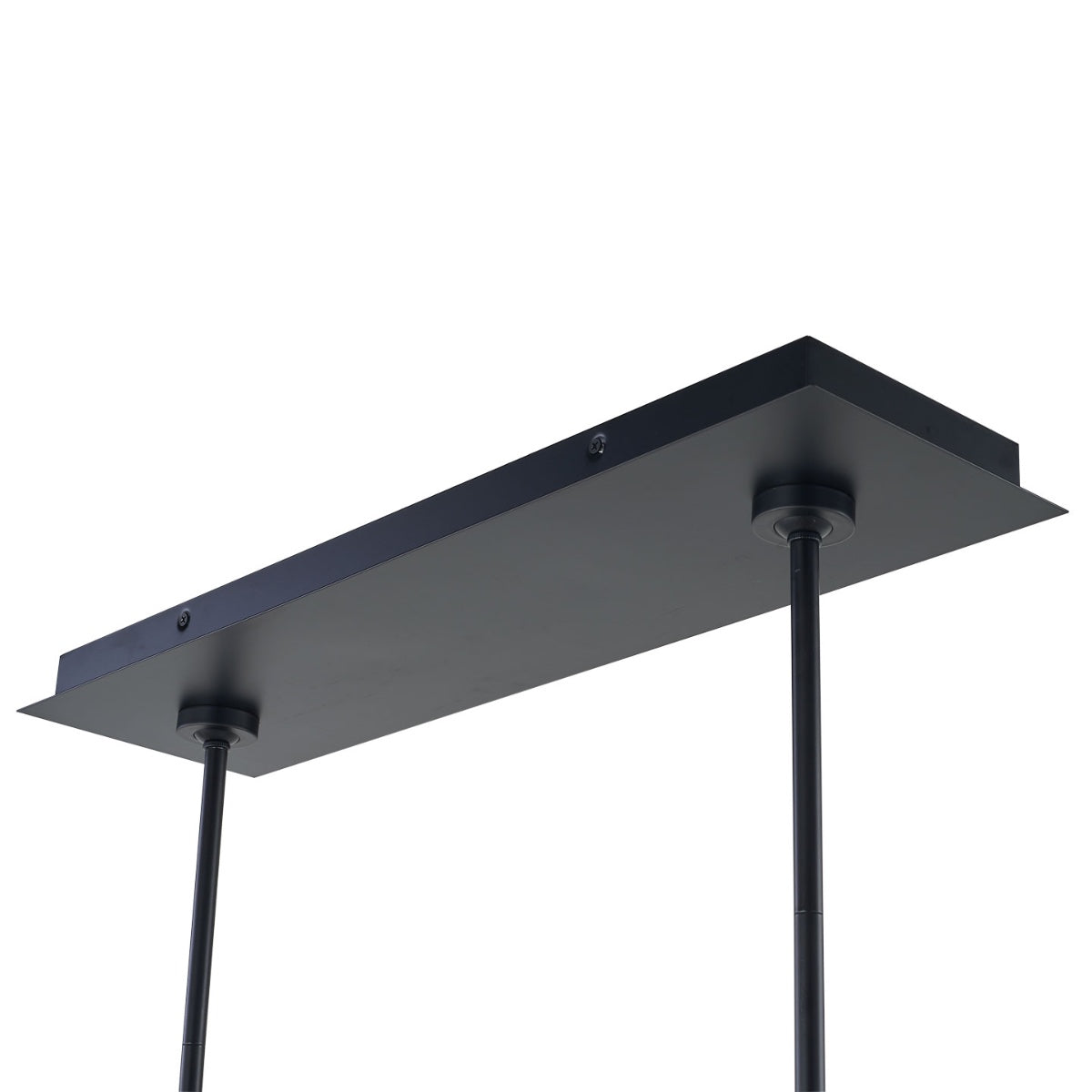 Abra Sterling 10130PN contemporary clear outer glass pendant with up-and-down light design for sophisticated residential and commercial lighting