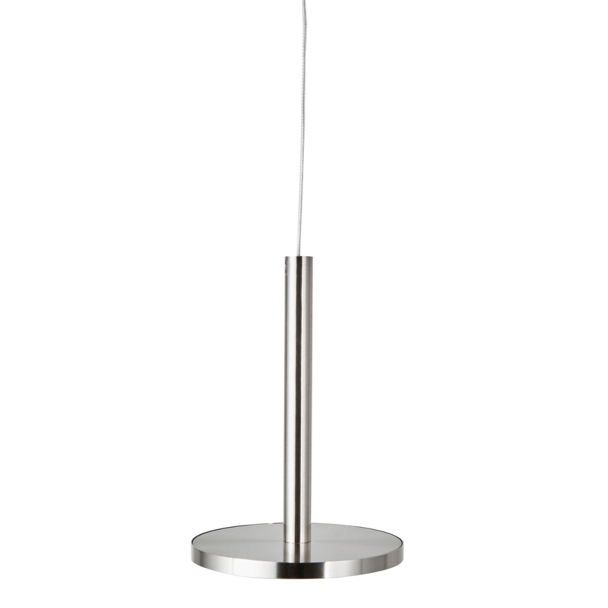 Abra Flip 10153PN pendant fixture featuring a contemporary acrylic disc design and Uni-Jack plug for decorative illumination