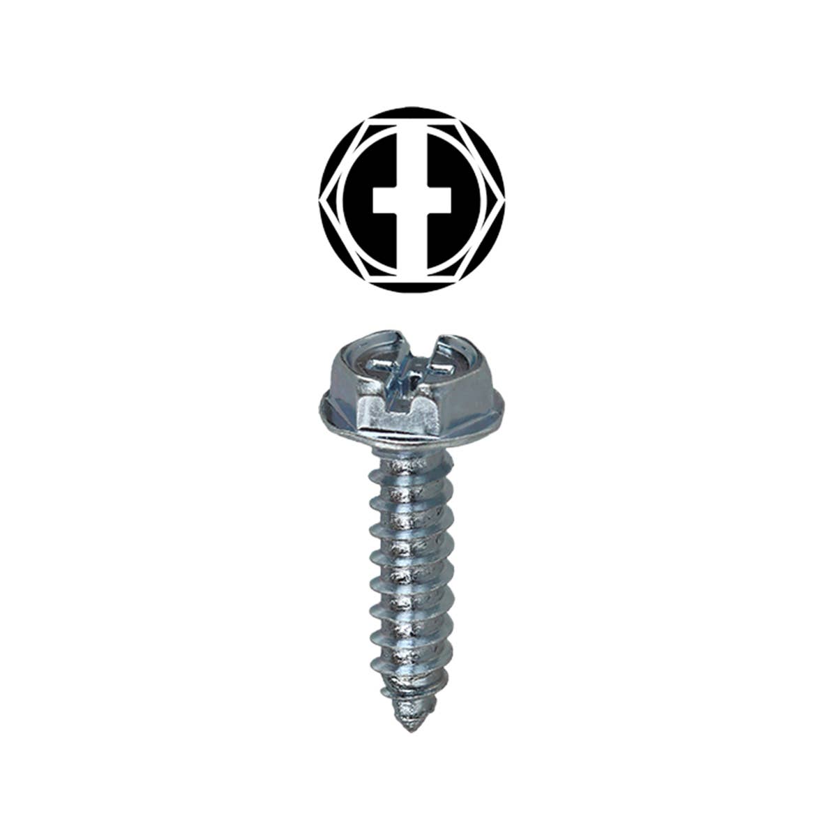 Dottie 10HX Dottie #10 Assorted Hex Head Slotted Sheet Metal Screw Kit 10HX