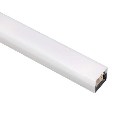 Hybrid 3 RGBW 4ft Black Extrusion w/Lens - American Lighting 120-H3-RGBW-CHAN-4