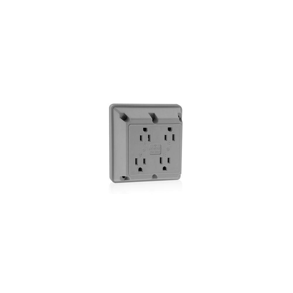 Leviton 1254-GY Pin & Sleeve Device