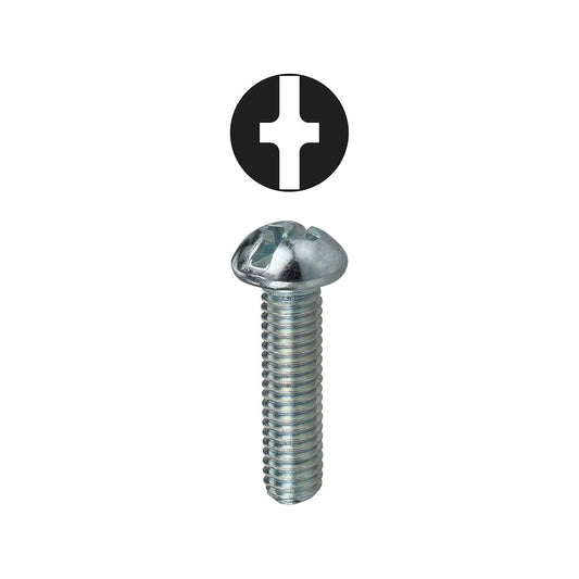 Dottie 1420PS Dottie 1/4 Inch-20 Assorted Phillips/Slotted Round Head Machine Screw Kit 1420PS
