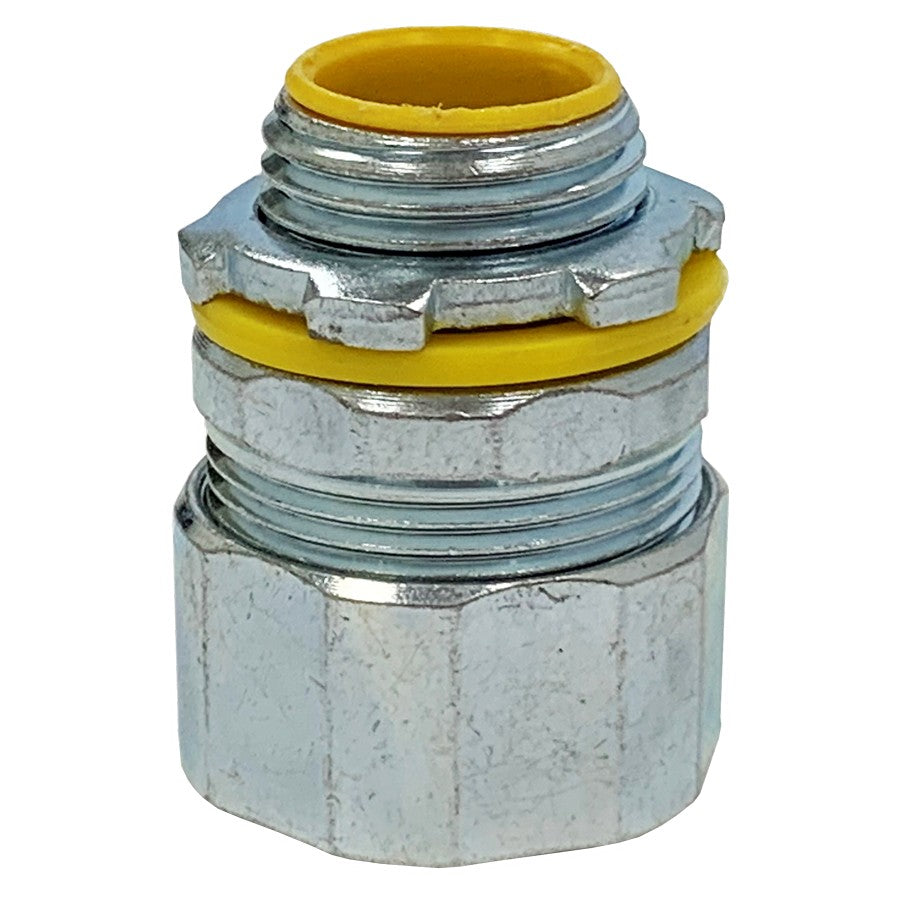 Morris 15204 Liquid Tight Connector - Straight - Insulated Throat