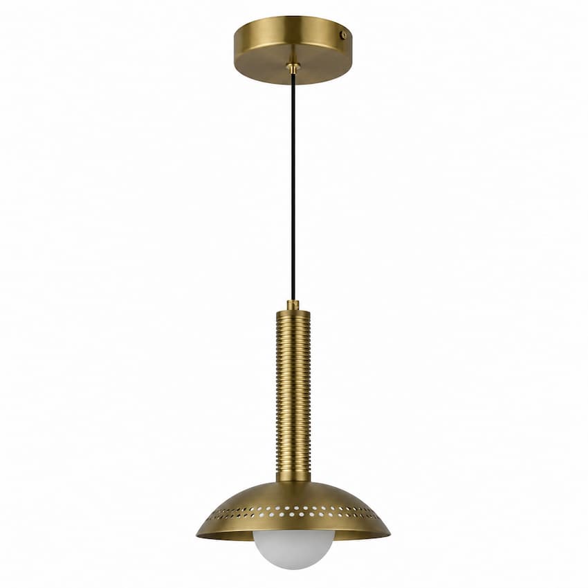 Alora Mood Arden PD616109MBOP-UNV Contemporary Pendant Light with Matte Black Finish, 630 Lumens and Downward Illumination