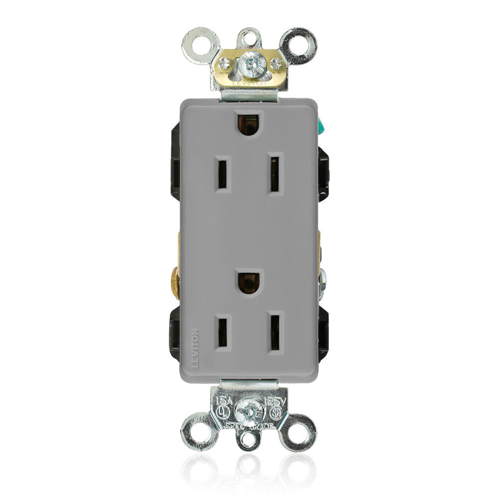Leviton 16262-GY Receptacle
