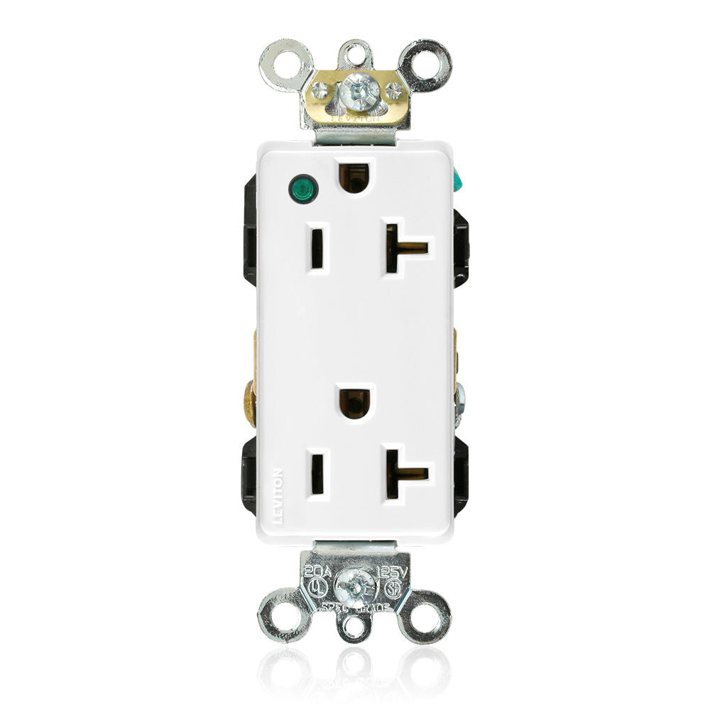 Leviton 16362-PLW Receptacle
