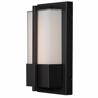 Abra Neutron 50016ODW outdoor wall fixture with modern architectural design for wet location exterior lighting