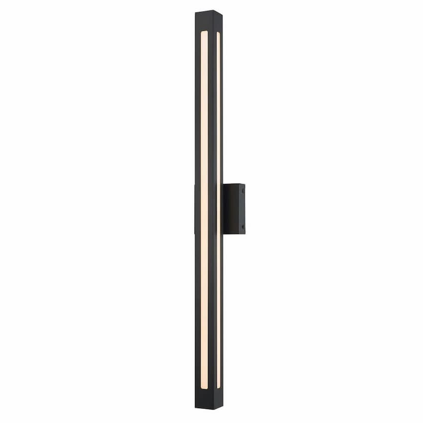 Abra Prism 50141ODW wet location square tube wall fixture for modern outdoor and architectural exterior lighting