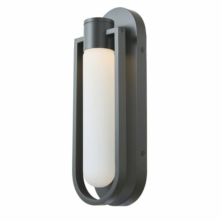 Abra 50101ODW Siren wet-rated exterior wall fixture with durable marine-grade design and frosted glass diffuser for residential and commercial lighting