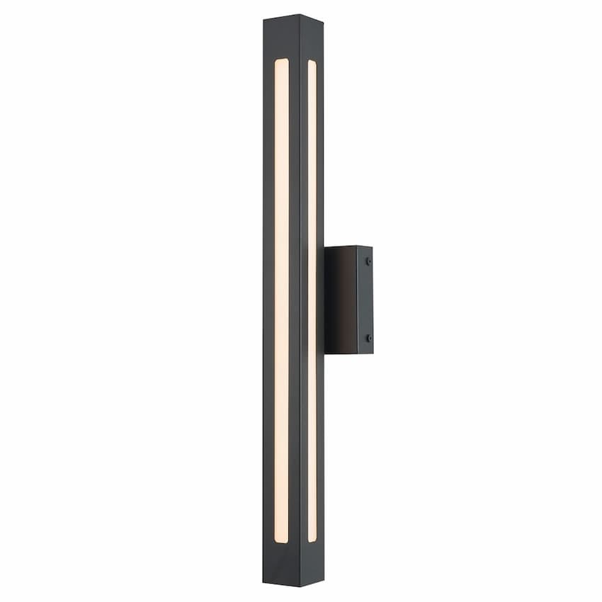 Abra Prism 50140ODW wet location square tube wall fixture for modern outdoor and exterior architectural lighting