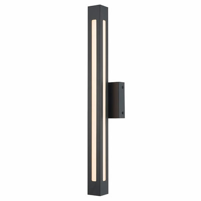 Abra Prism 50140ODW wet location square tube wall fixture for modern outdoor and exterior architectural lighting
