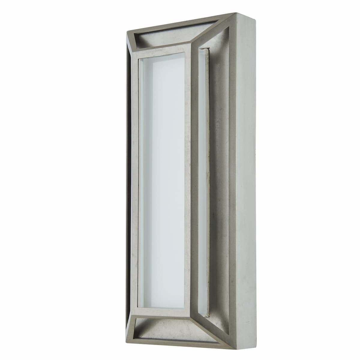 Abra Cell 50084ODW low profile miter glass wall fixture for wet locations