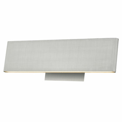 Abra Slim 20001WV 12-inch LED wall vanity fixture featuring dual up and down illumination for contemporary bathroom mirrors
