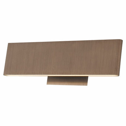 Modern Abra Slim 12-inch vanity light with integrated LED and dual-direction illumination for stylish bathroom mirror lighting