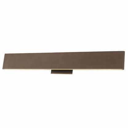 Modern Abra Slim 24-inch vanity light with integrated LED and dual-direction illumination for stylish bathroom mirror lighting