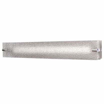 Abra Blaze 20005WV 28-inch flat panel water glass LED vanity light for modern bathroom and interior lighting