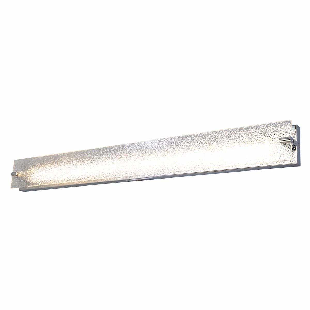 Abra Blaze 20006WV 40-inch wall vanity fixture featuring a flat water glass panel with integrated LED illumination