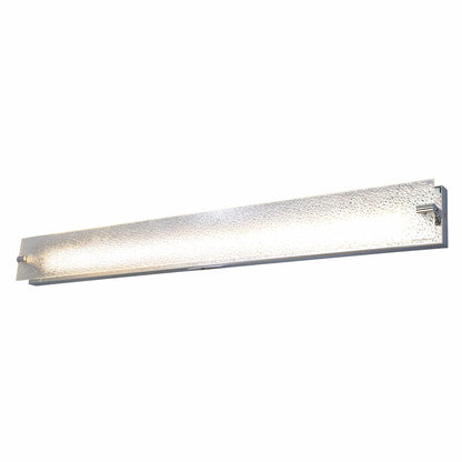 Abra Blaze 20006WV 40-inch wall vanity fixture featuring a flat water glass panel with integrated LED illumination