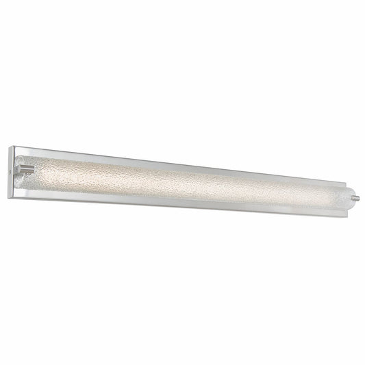 Abra Veil 20008WV 40-inch curved water glass LED vanity light for modern bathroom and interior lighting