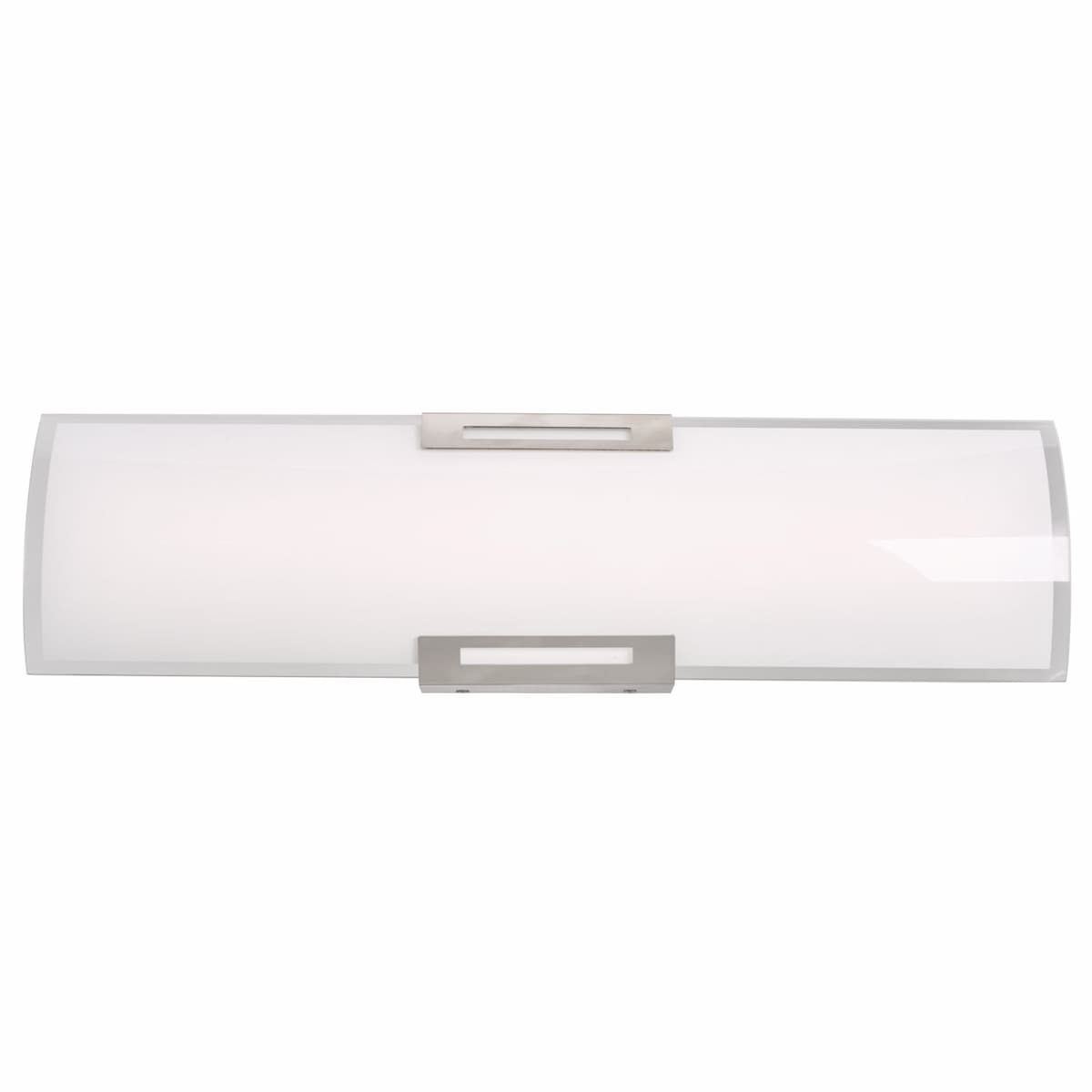 Abra Allure 20011WV 24-inch curved glass panel LED vanity light for modern bathroom and interior lighting