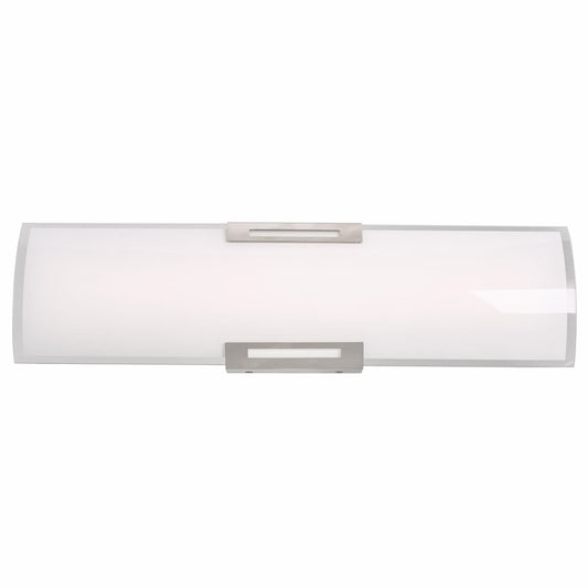 Abra Allure 20011WV 24-inch curved glass panel LED vanity light for modern bathroom and interior lighting