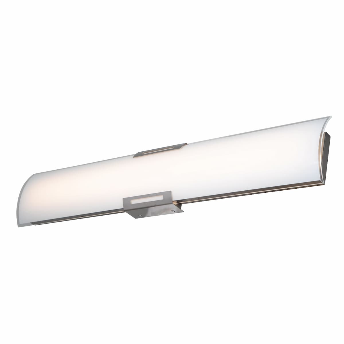 Abra Allure 20012WV 36-inch curved glass panel LED vanity light for modern bathroom and interior lighting