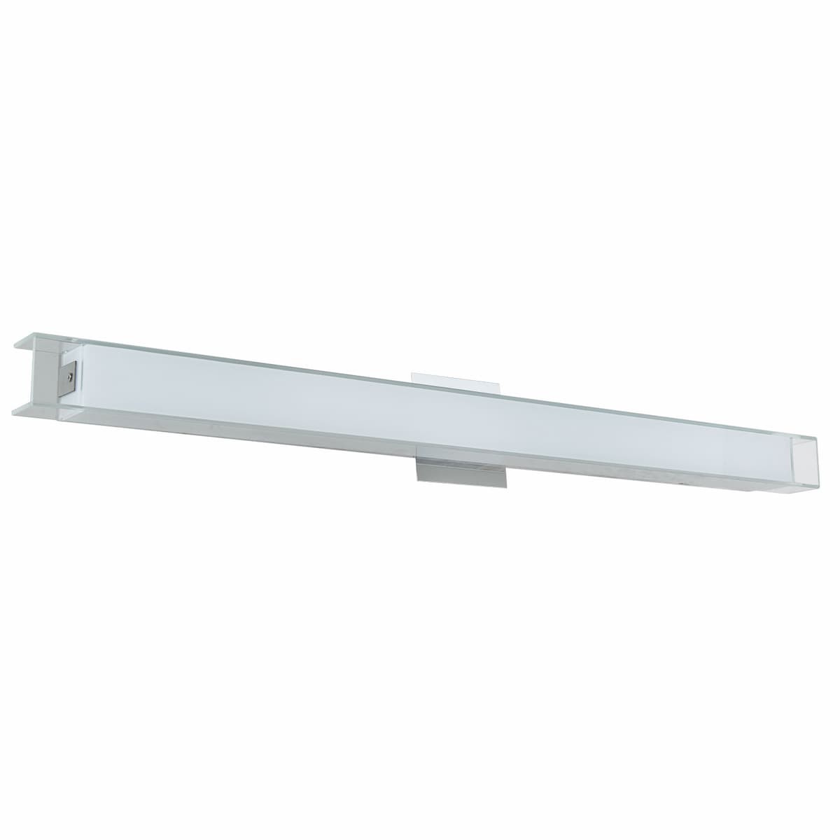 Abra Mist 20014WV 36-inch wall vanity fixture featuring a premium miter glass diffuser with integrated LED illumination
