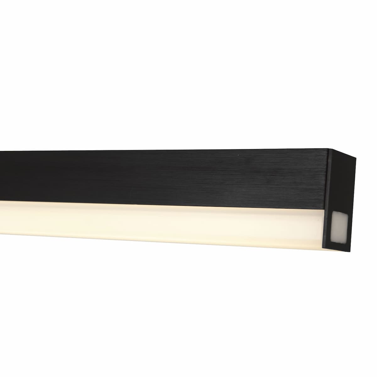 Abra Sabre 20017WV wall vanity fixture featuring a floating backplate and versatile vertical or horizontal installation