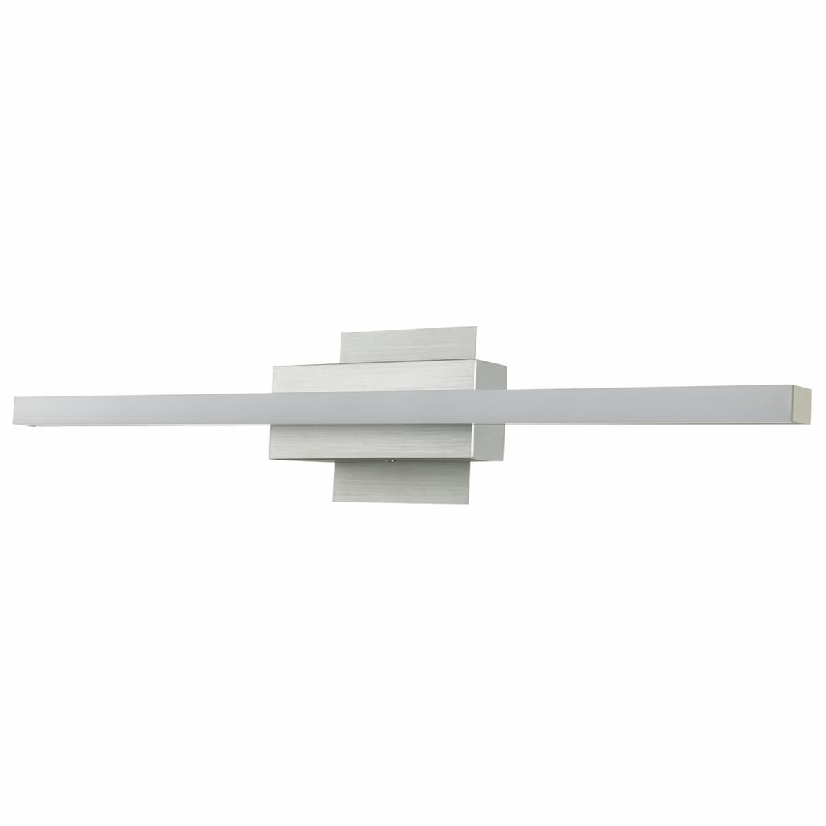 Abra Foil 20020WV wall vanity fixture featuring integrated dimmable LED and versatile vertical or horizontal installation