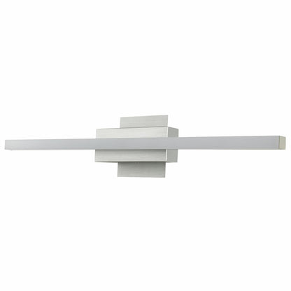Abra Foil 20020WV wall vanity fixture featuring integrated dimmable LED and versatile vertical or horizontal installation