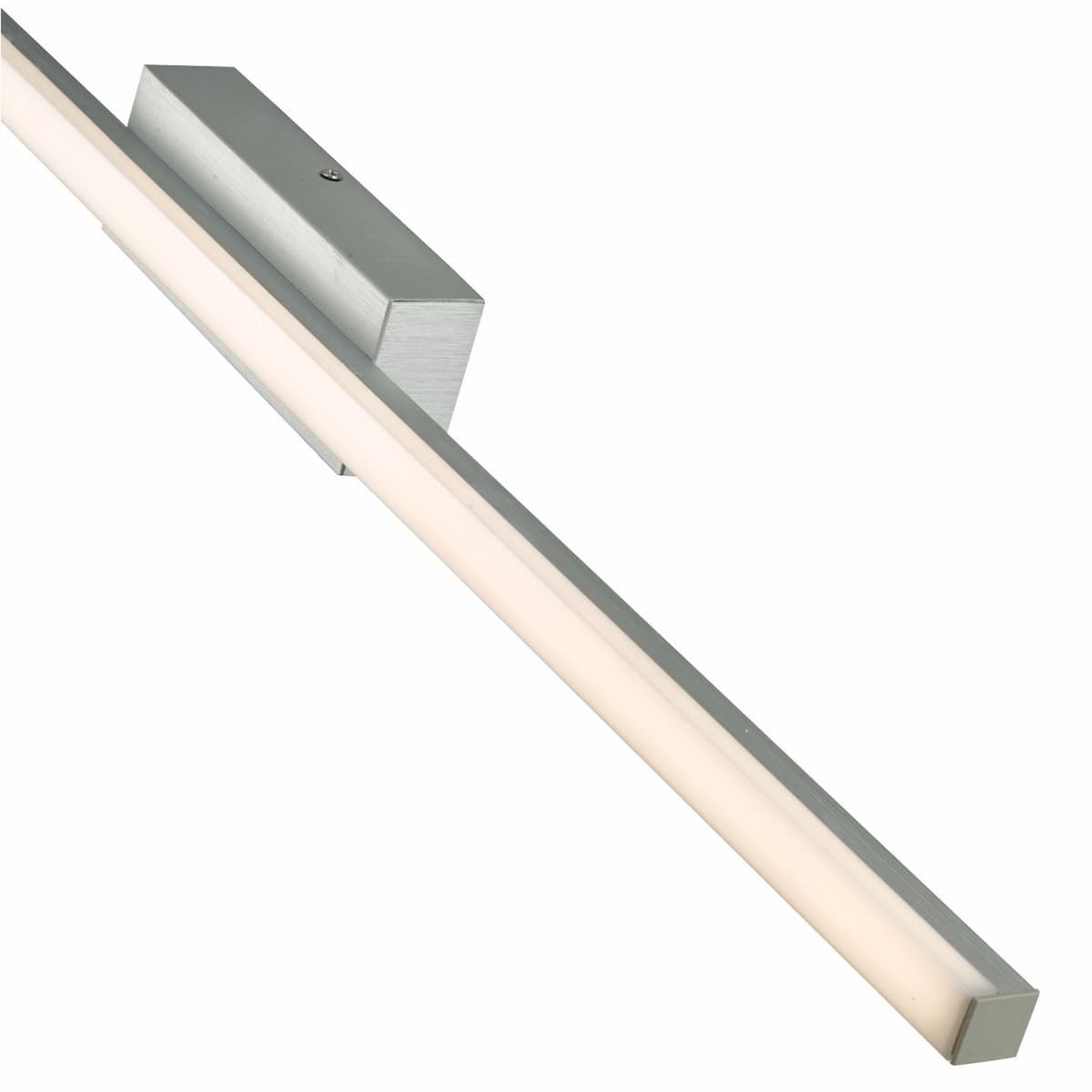 Abra Foil 20021WV wall vanity fixture featuring integrated dimmable LED and versatile vertical or horizontal installation