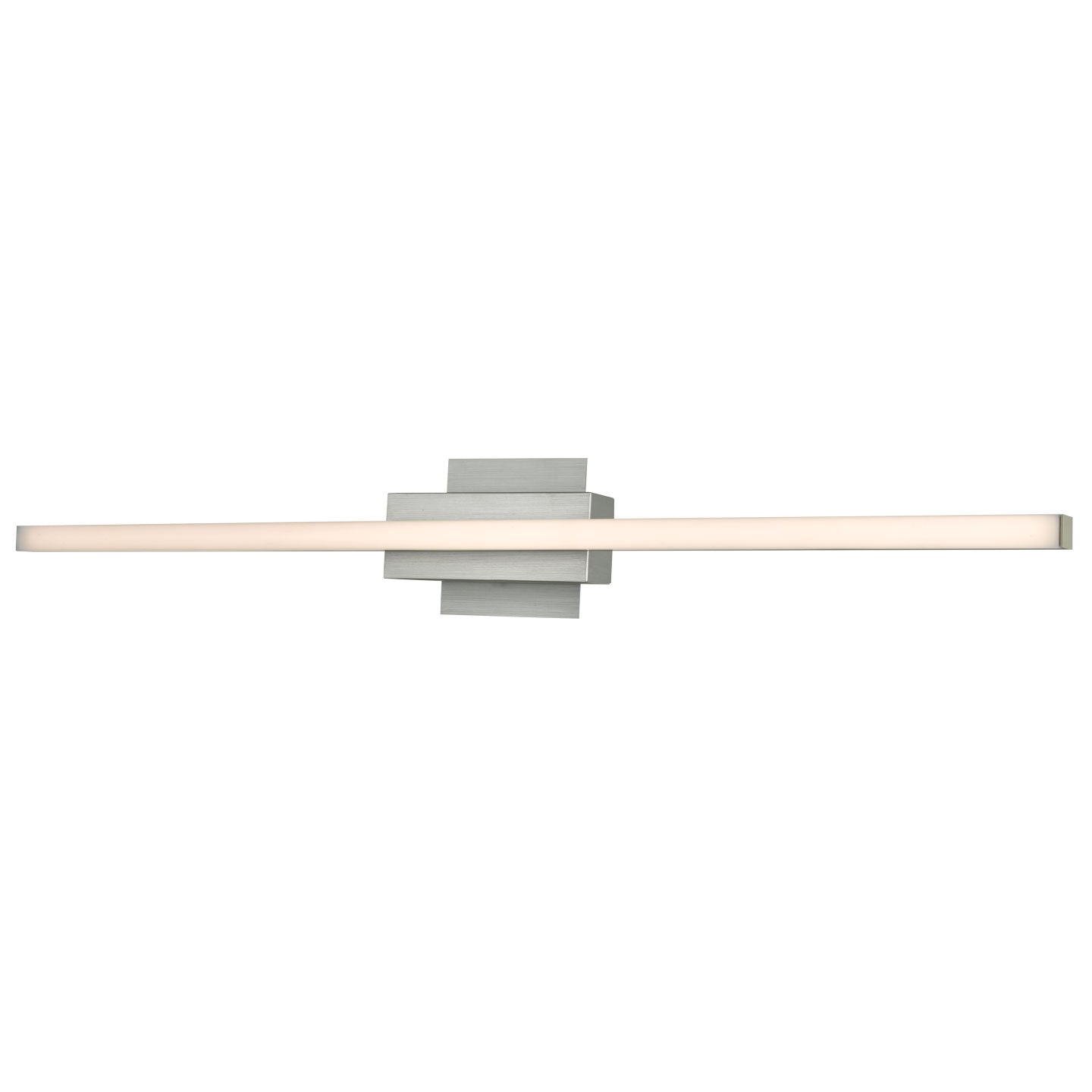 Abra Foil 32" Vertical or Horizontal Mount Dimmable LED Vanity Bar Brushed Aluminum