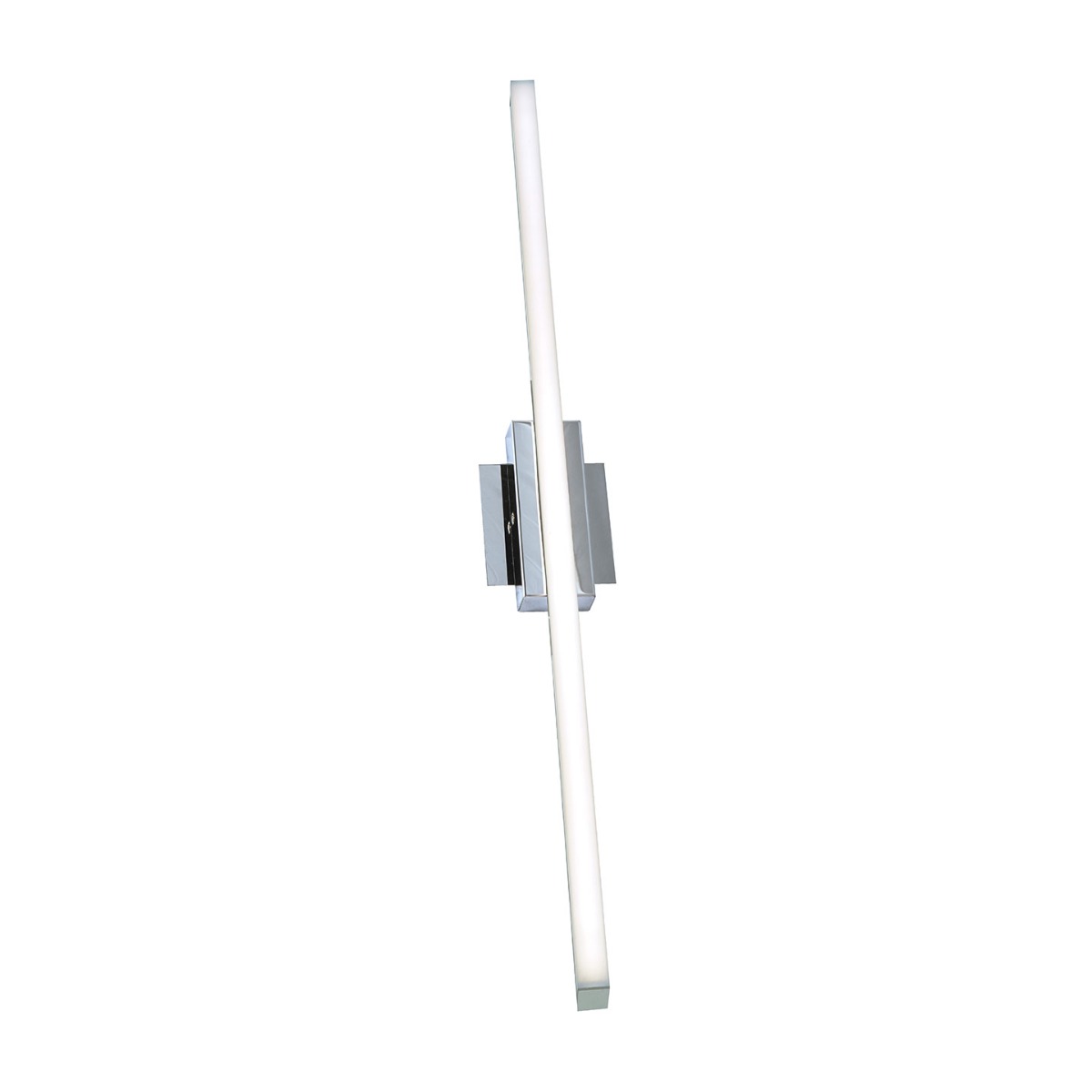 Abra Foil 32" Vertical or Horizontal Mount Dimmable LED Vanity Bar Chrome