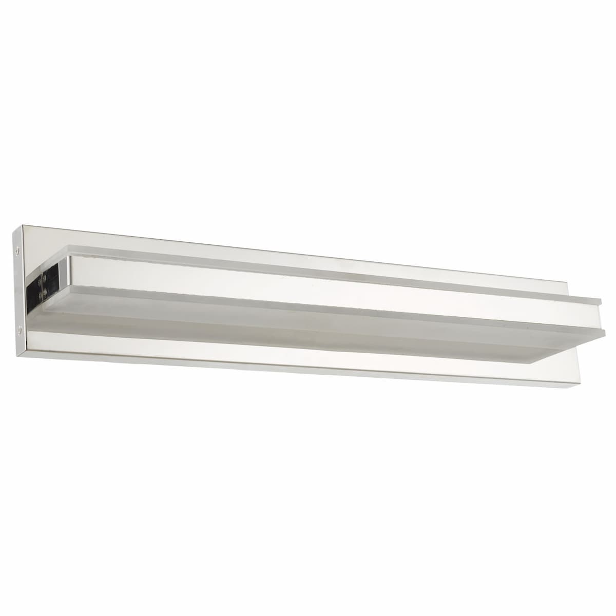 Abra 20040WV Fusion LED bathroom vanity light with sleek solid acrylic bar design for residential and commercial interiors