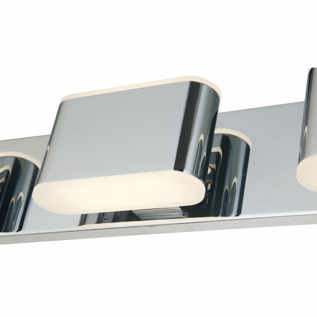 Modern Abra Bianca 25.6-inch vanity fixture with clean metal construction for stylish bathroom mirrors and contemporary spaces