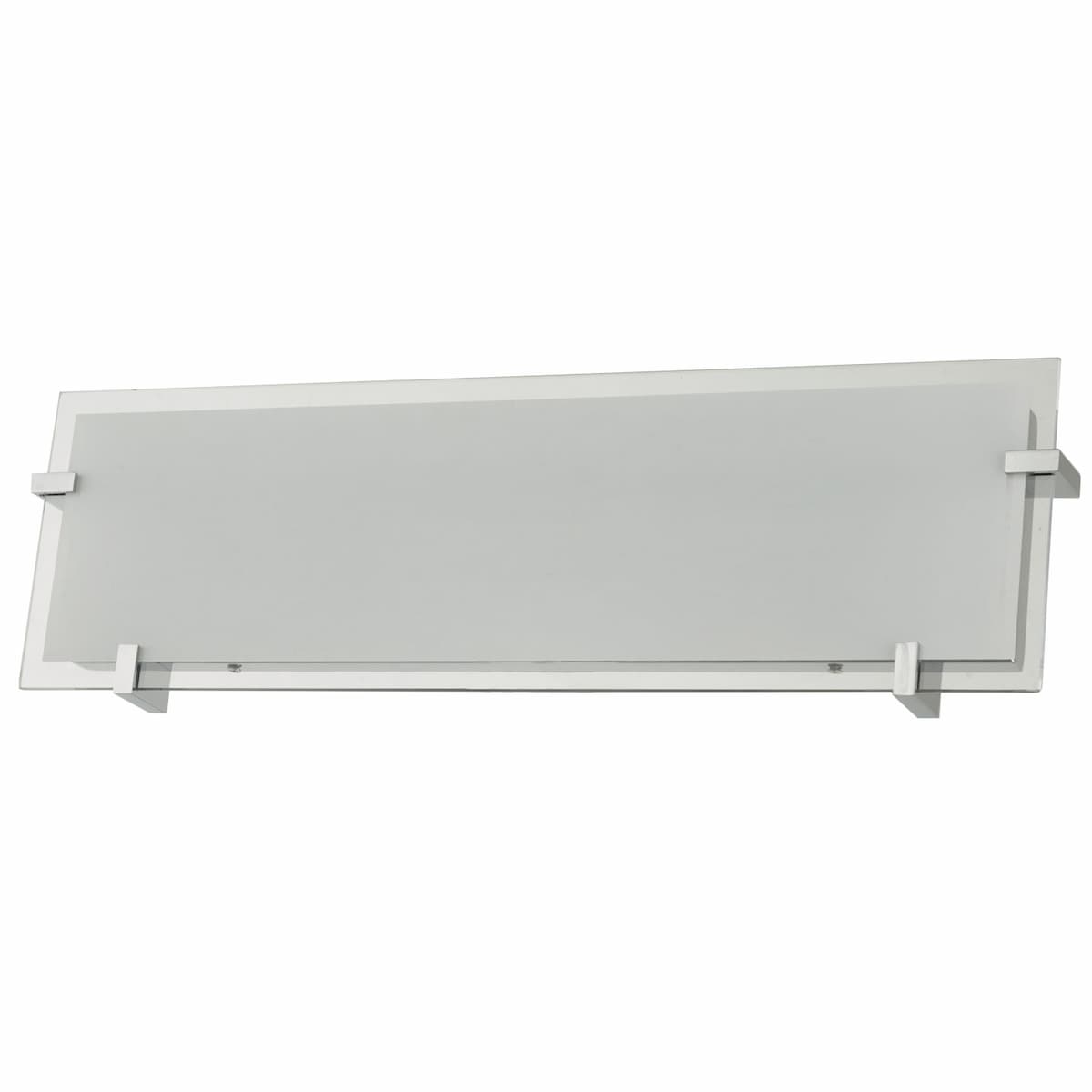 Abra 20061WV Matrix 20-inch LED bathroom vanity light with sleek frosted glass panel design for residential and commercial interiors