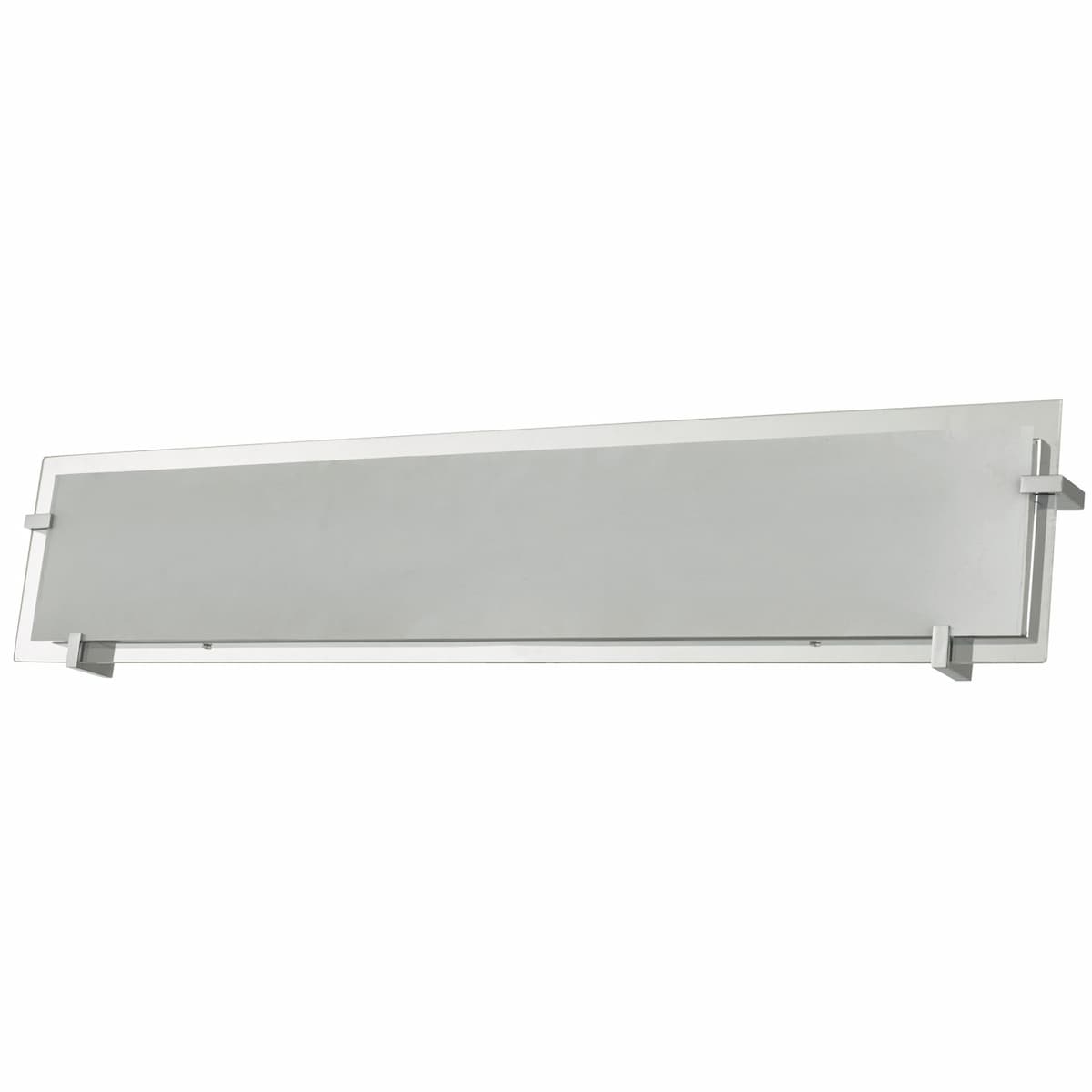 Abra Matrix 20062WV wall vanity fixture featuring a frosted glass panel diffuser and high-output dimmable LED illumination