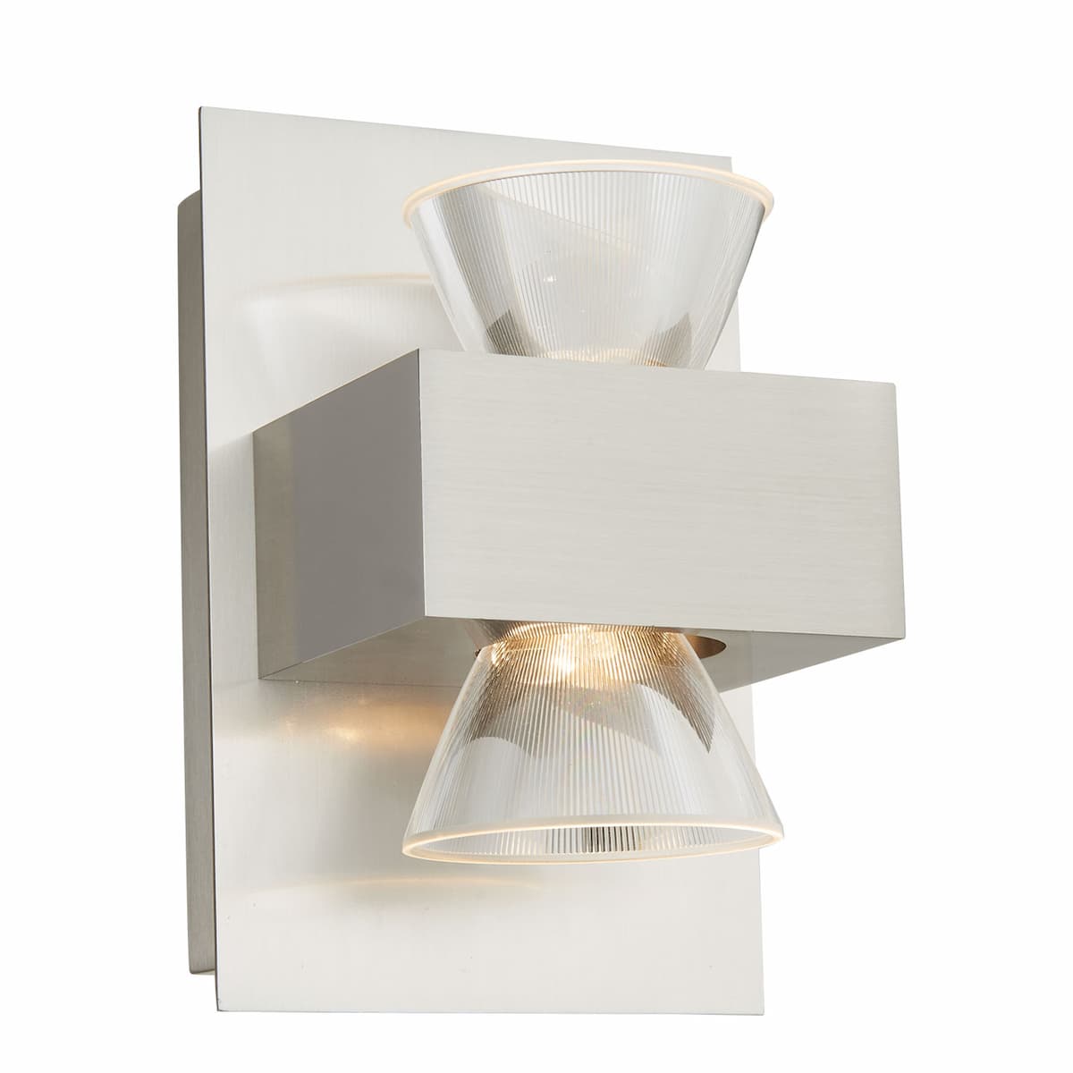 Abra Jet 20063WV up and down vanity or wall fixture with integrated LED for modern bathroom and interior lighting