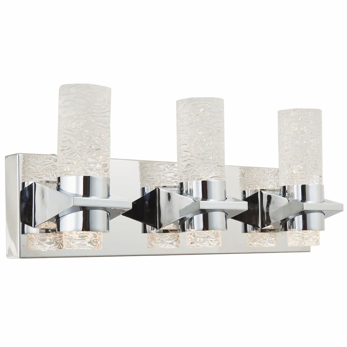 Abra Krypton 20073WV 19-inch solid crystal glass vanity light for modern bathroom and interior lighting