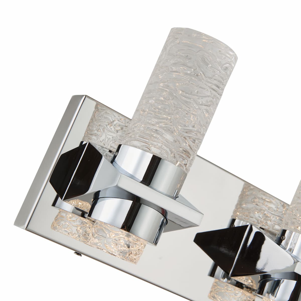 Abra 20074WV Krypton bathroom vanity light with premium solid crystal glass design for residential and commercial interiors
