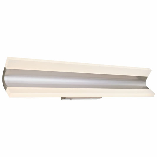 Abra Eros 20077WV 24-inch curved acrylic twin bar vanity light for modern bathroom lighting
